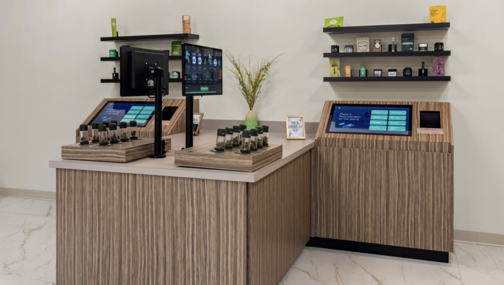 In-store interactive menu